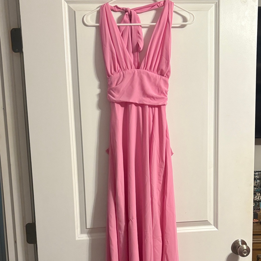 SHEIN Pink long dress